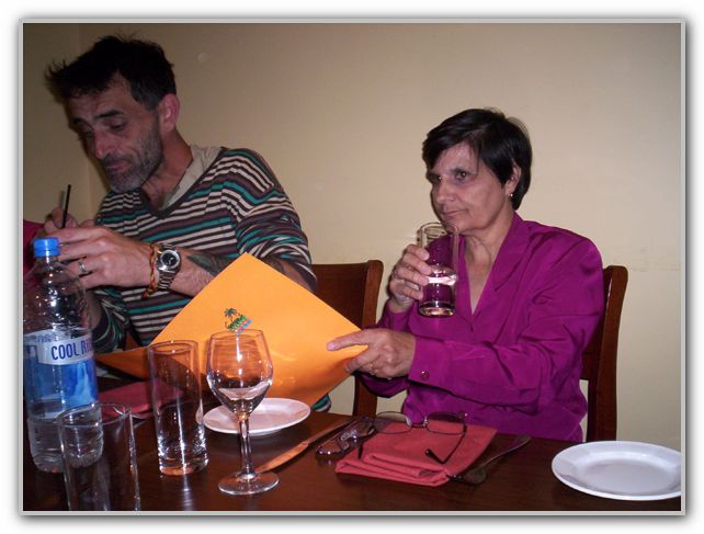 Mum & Cousins Stuart at Gogos Curry House Feb 16th 2007